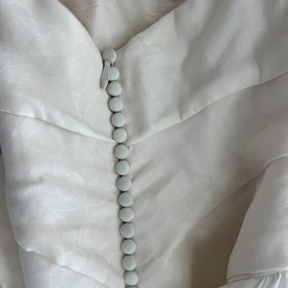 AUSTIN SCARLETT CHARLOTTE AS58 X WEDDING DRESS sz8 - Picture 10 of 13